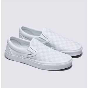 Vans Checkered Classic Slip Ons Women’s Size 6.5